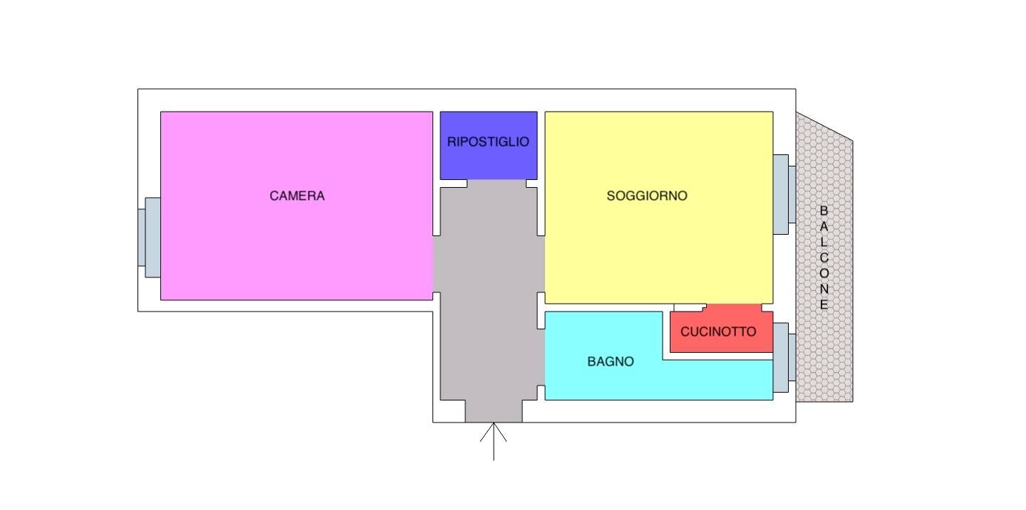 Appartamento in affitto a Milano, Firenze