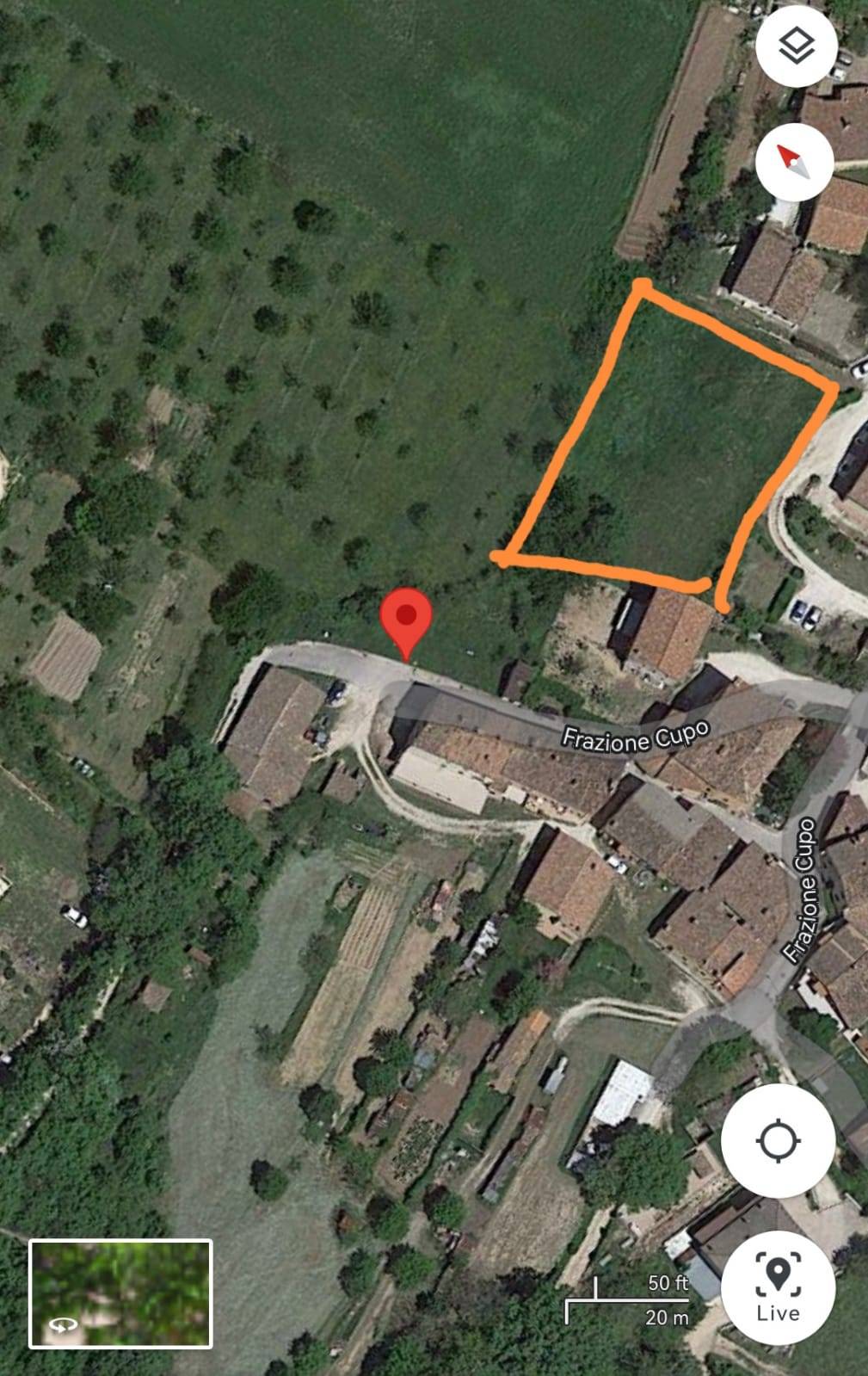 Terreno edificabile in vendita a Fabriano, COLLINE FABRIANESI