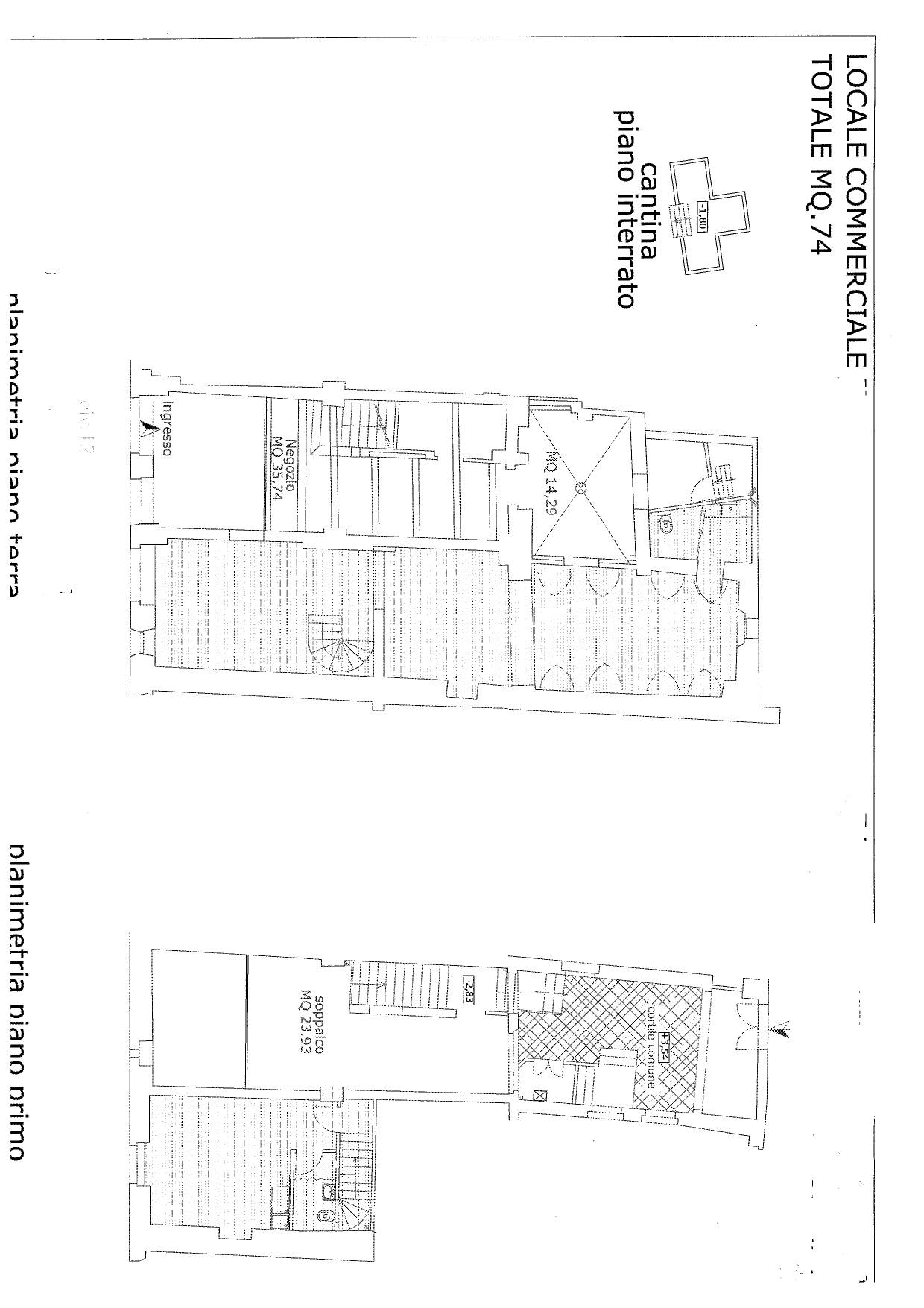 Locale commerciale in affitto a Fabriano, CENTRO STORICO