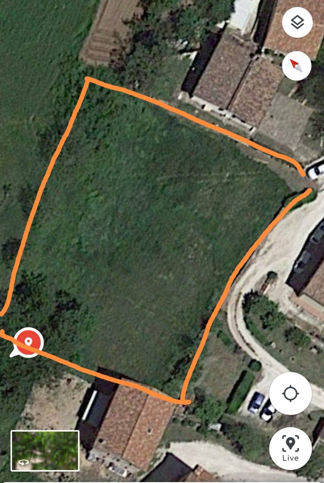 Terreno edificabile in vendita a Fabriano, COLLINE FABRIANESI