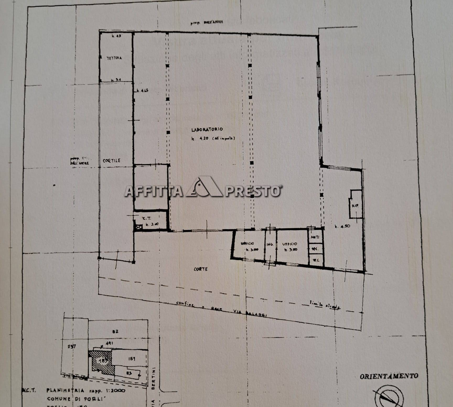 Deposito in vendita a Forl