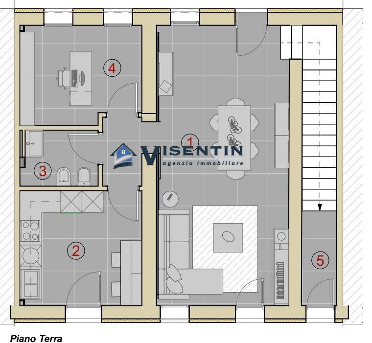 Abbinate/Schiera in vendita a Treviso