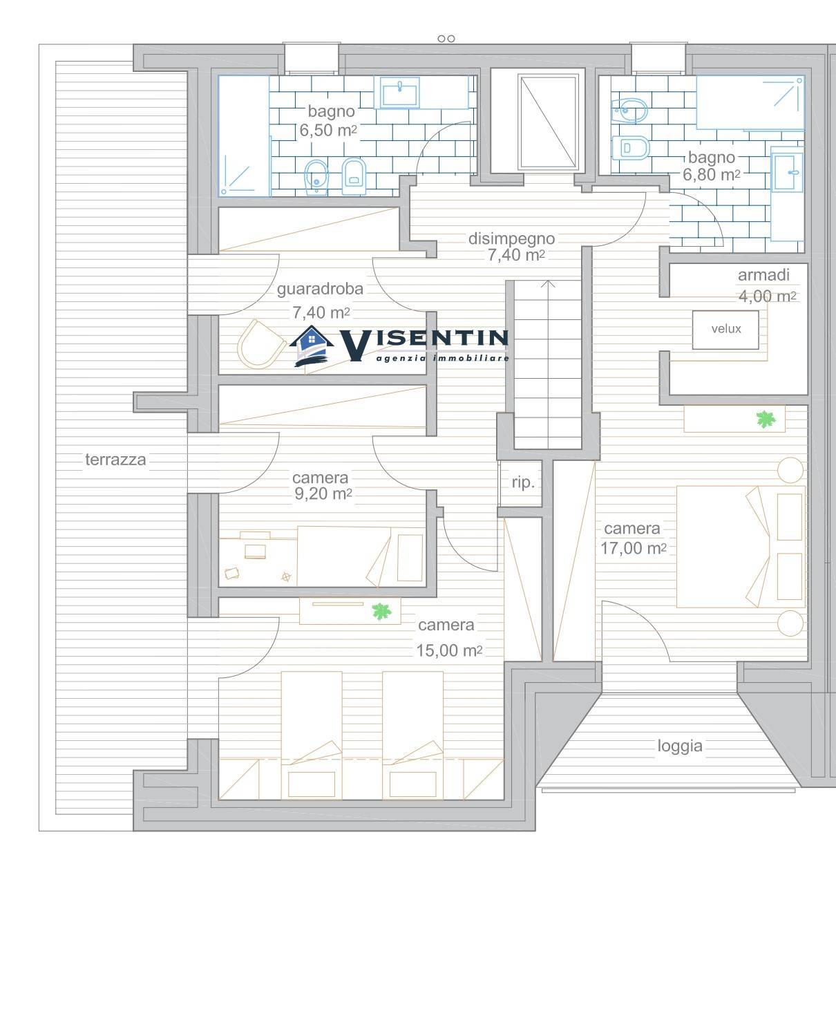 Abbinate/Schiera in vendita a Ponzano Veneto