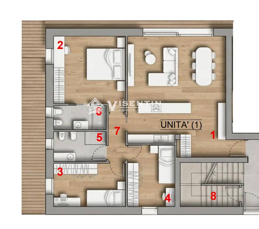 Appartamento in vendita a Treviso