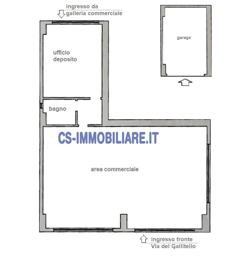 Locale commerciale in vendita a Potenza, Via del Gallitello