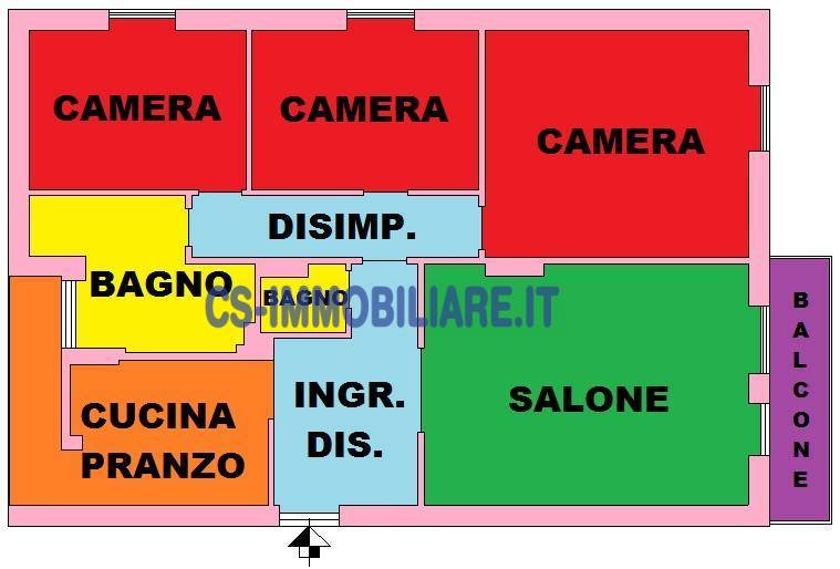 Appartamento in vendita a Potenza, Francioso