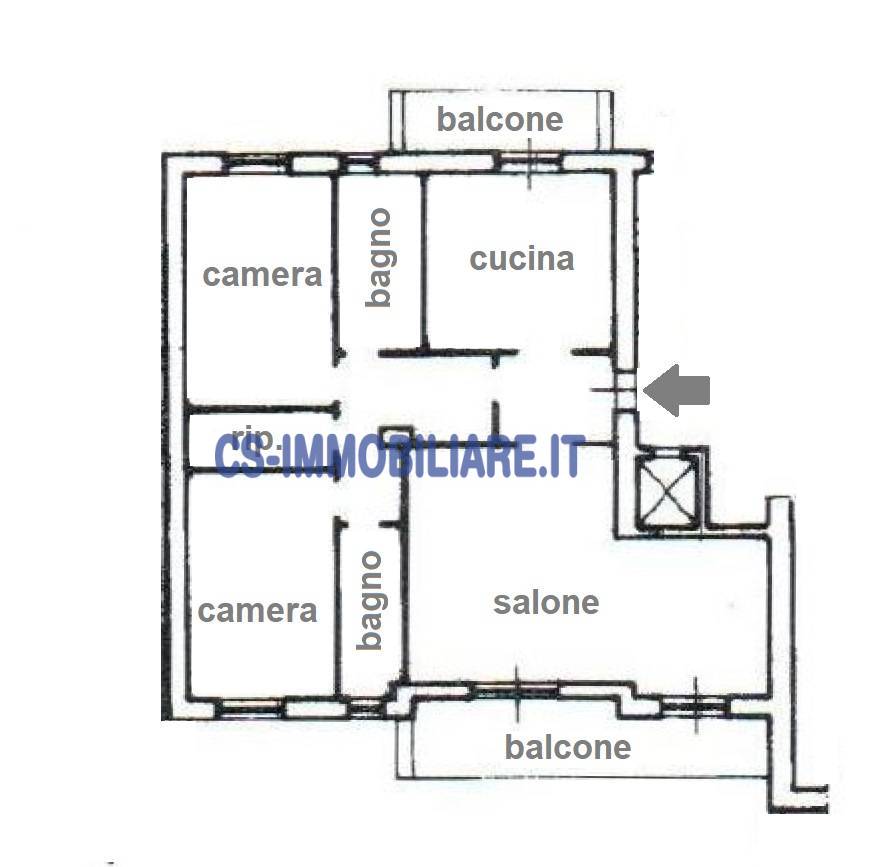Appartamento in affitto a Potenza, Via Pienza