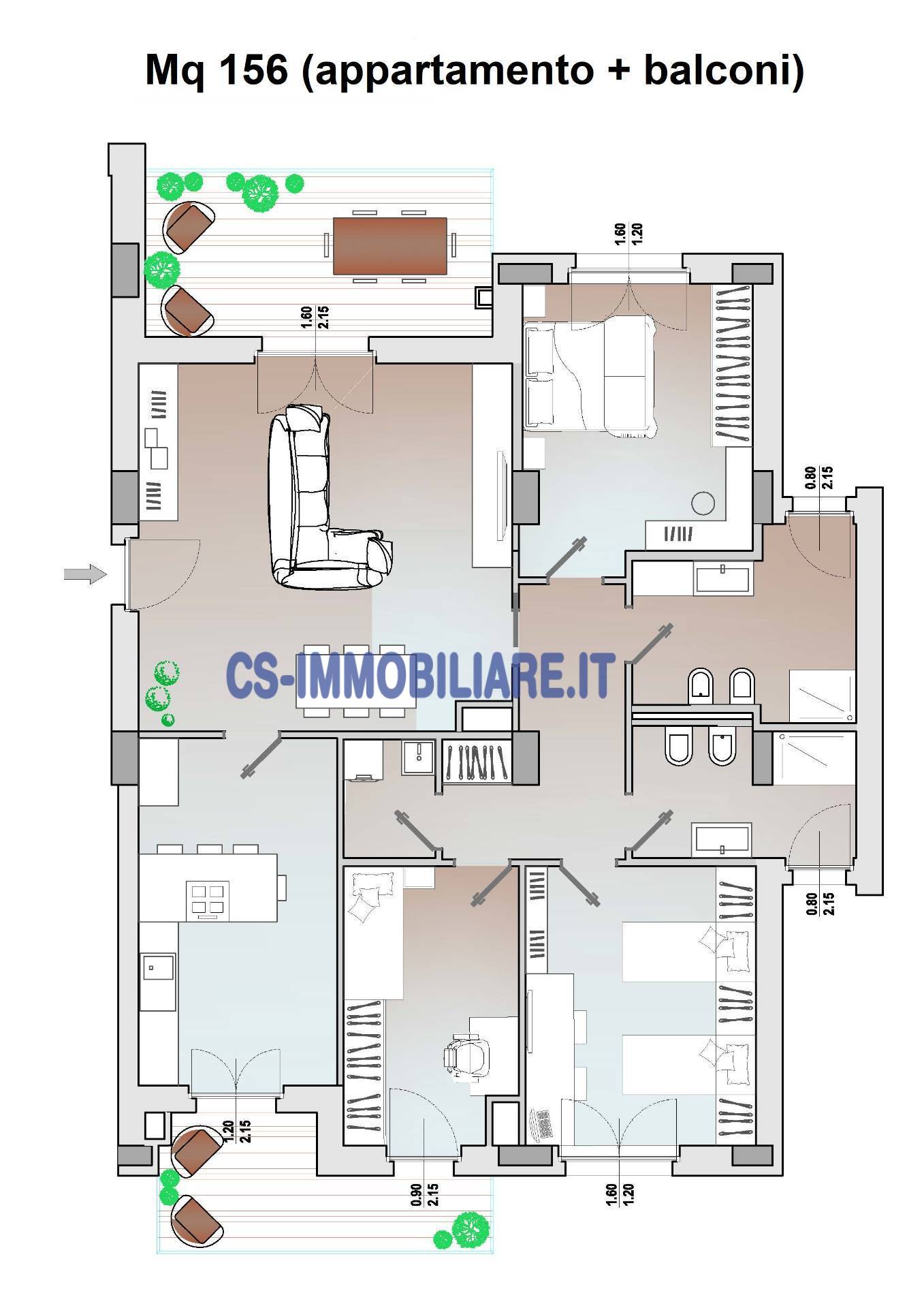 Appartamento in vendita a Potenza, Via del Gallitello