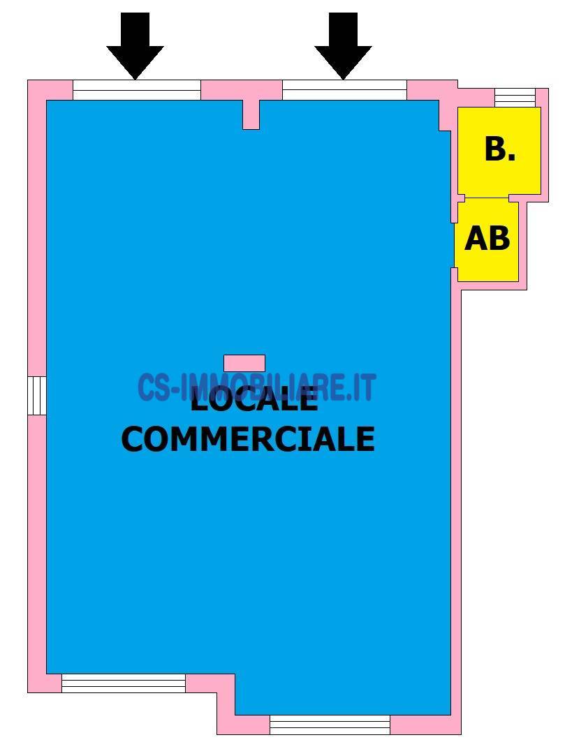 Locale commerciale in affitto a Potenza, Via Ancona