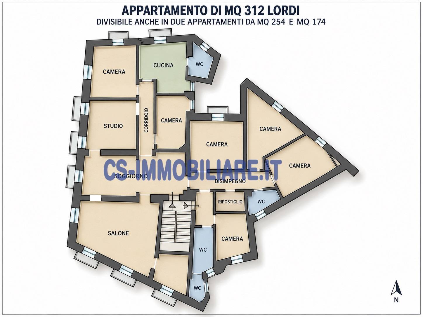 Appartamento in vendita a Potenza, Centro