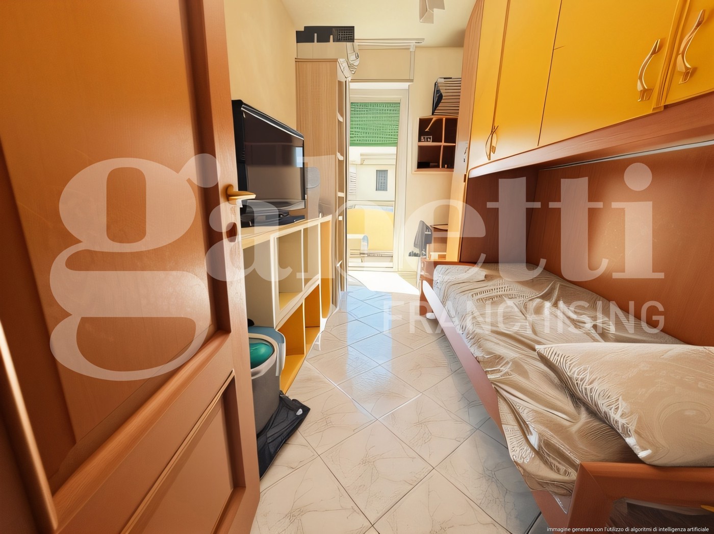 Trilocale con box a Imperia