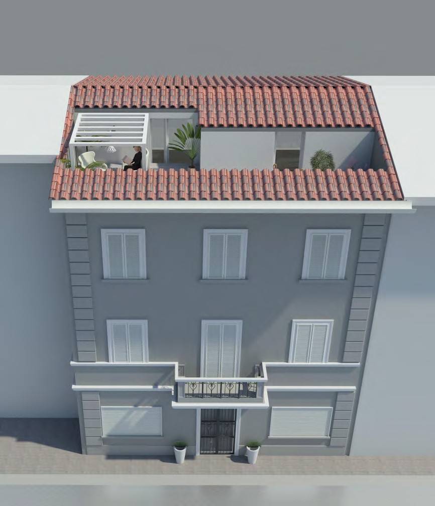 Appartamento con terrazzo a Montecatini-Terme