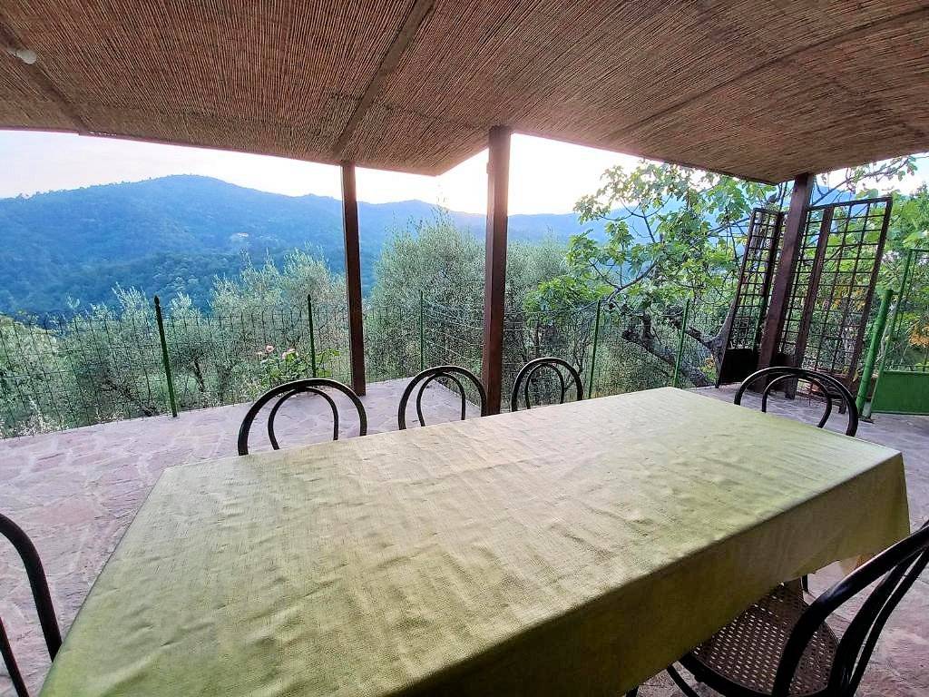 Rustico con ampio terreno e vista panoramica in vendita a Pescia