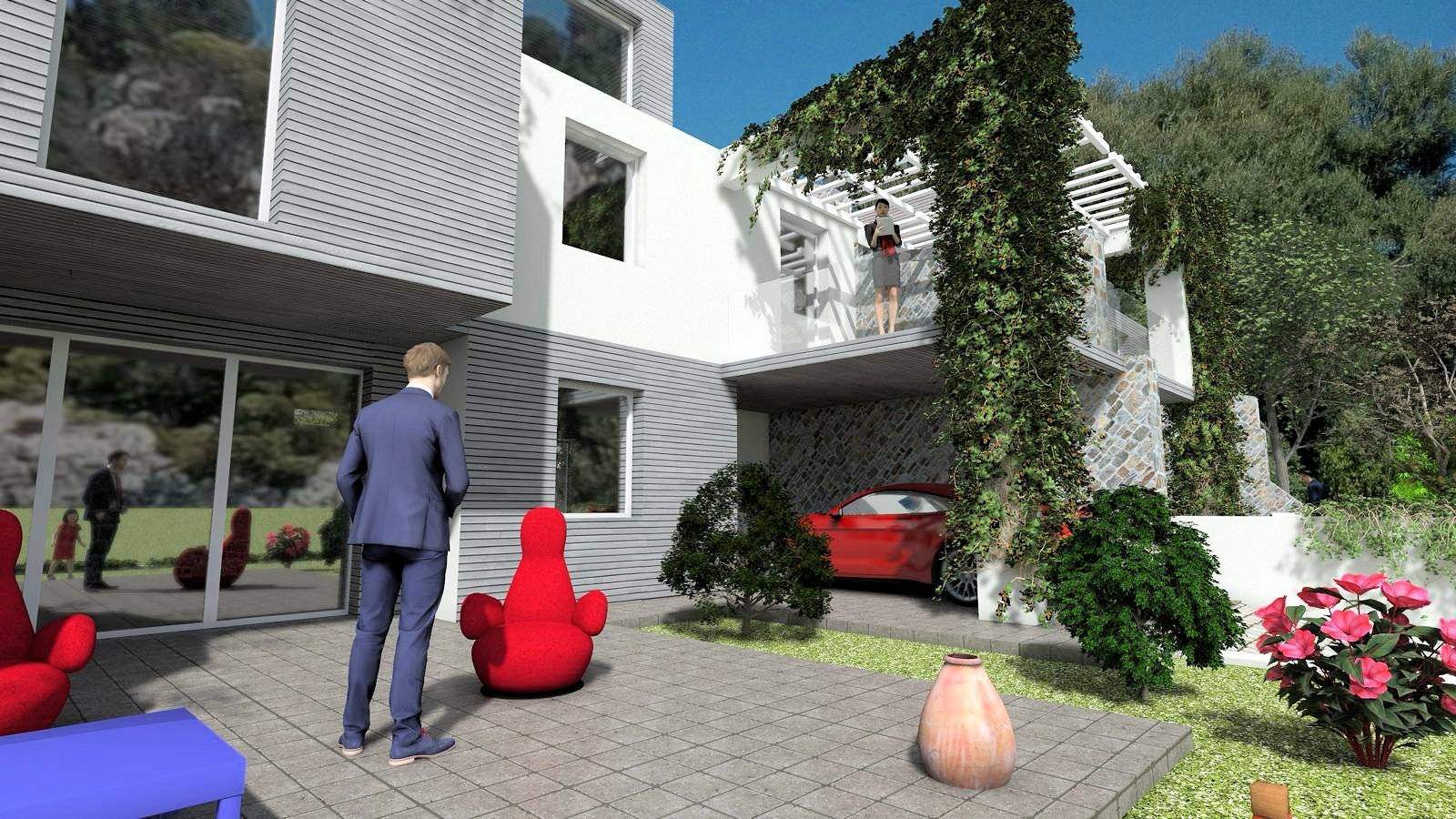 Villetta terratetto in bifamiliare da realizzare in vendita a Pescia, Ponte all'Abate