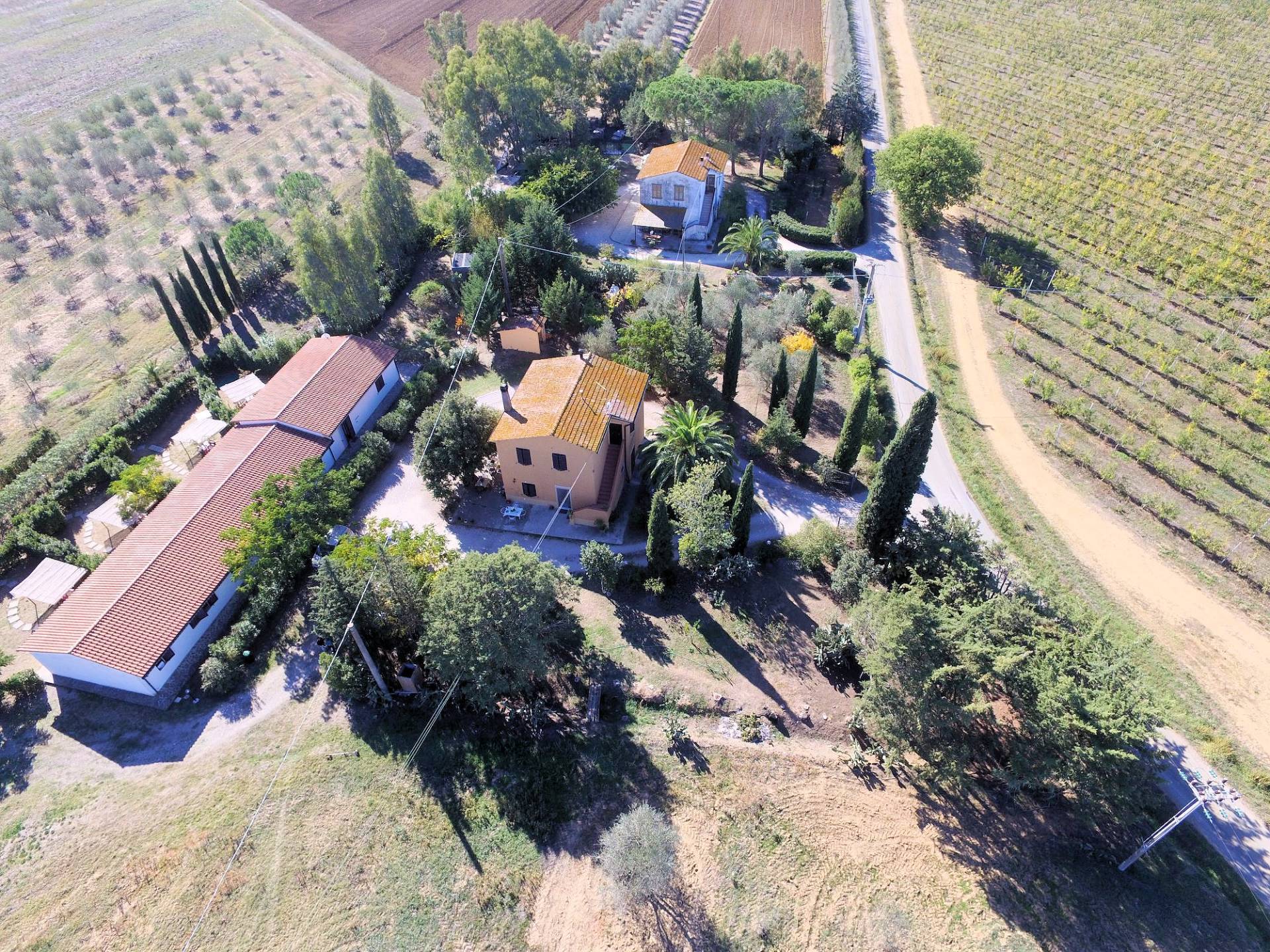 Agriturismo nella campagna Maremmana in vendita a Roccastrada