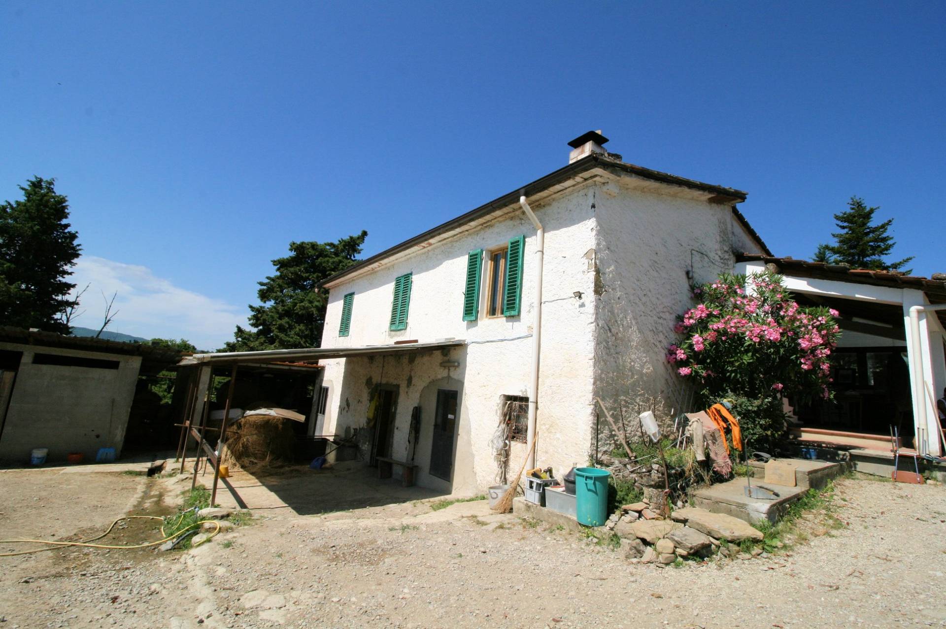 Podere con vista lago per gli amanti dei cavalli in vendita a Barberino di Mugello
