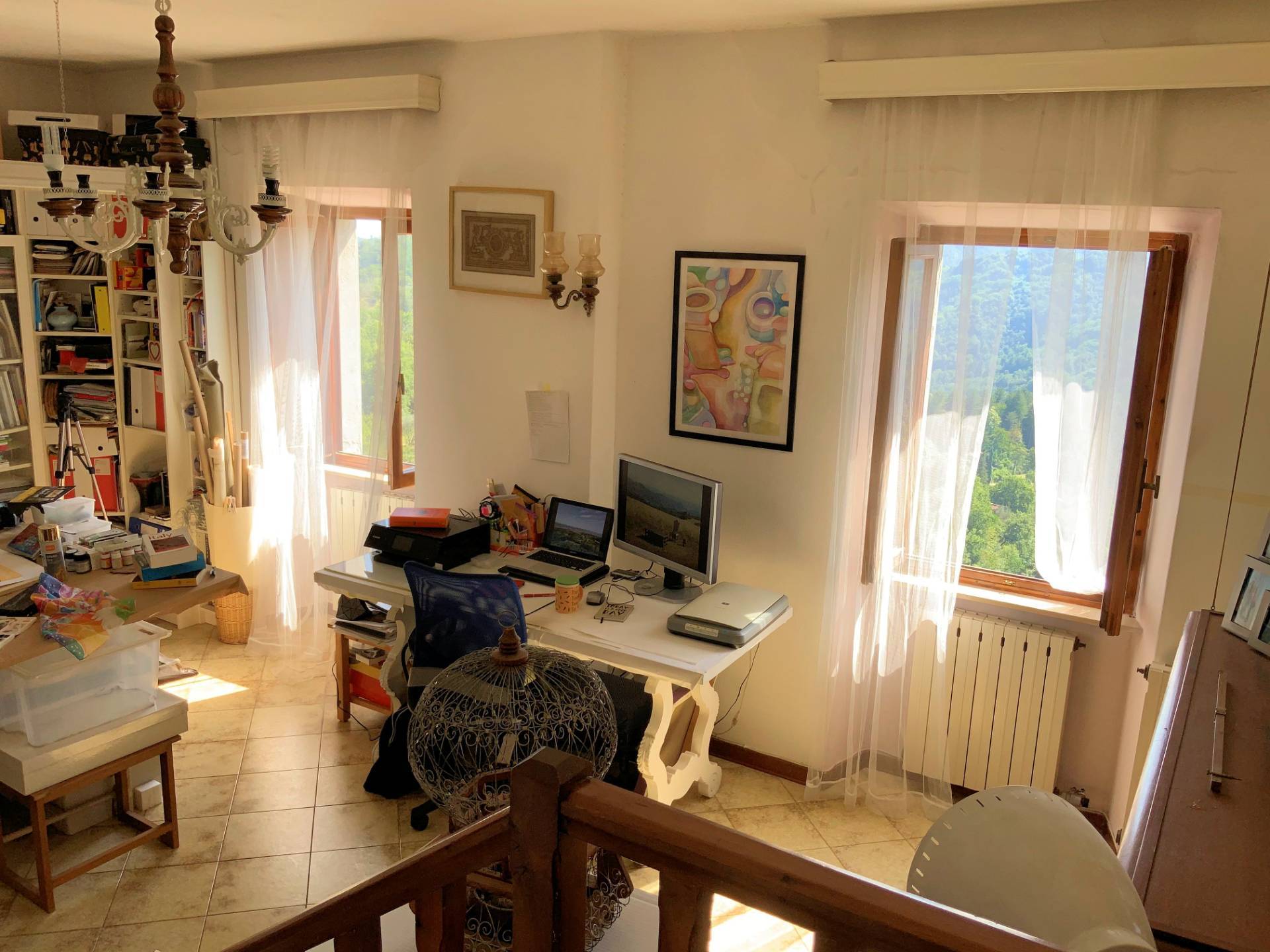 Terratetto con terrazza panoramica in vendita a Pescia