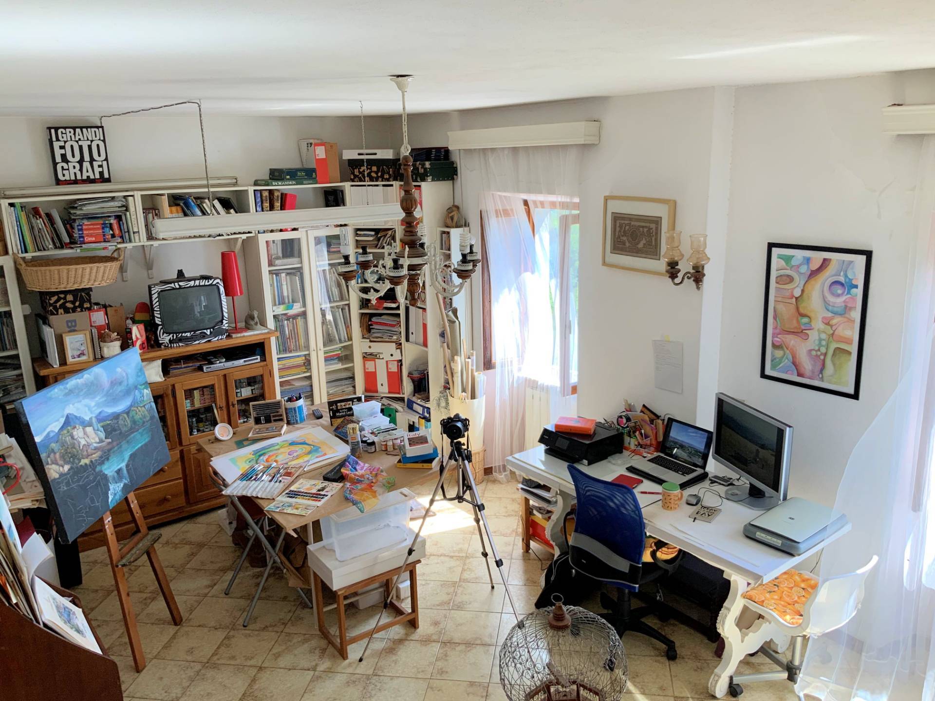 Terratetto con terrazza panoramica in vendita a Pescia