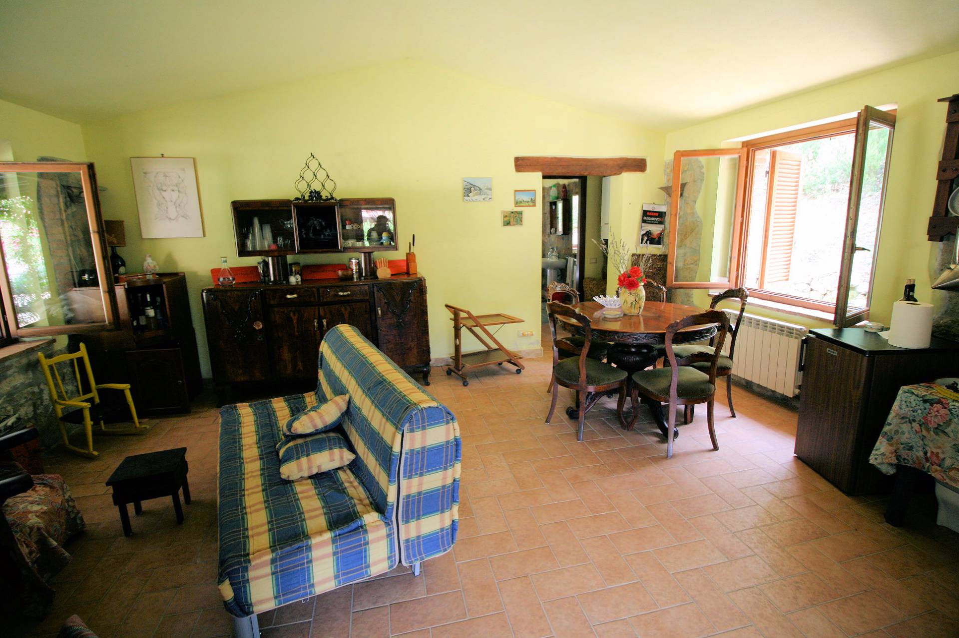 Rustici con vista panoramica in vendita a Roccastrada, Sassofortino