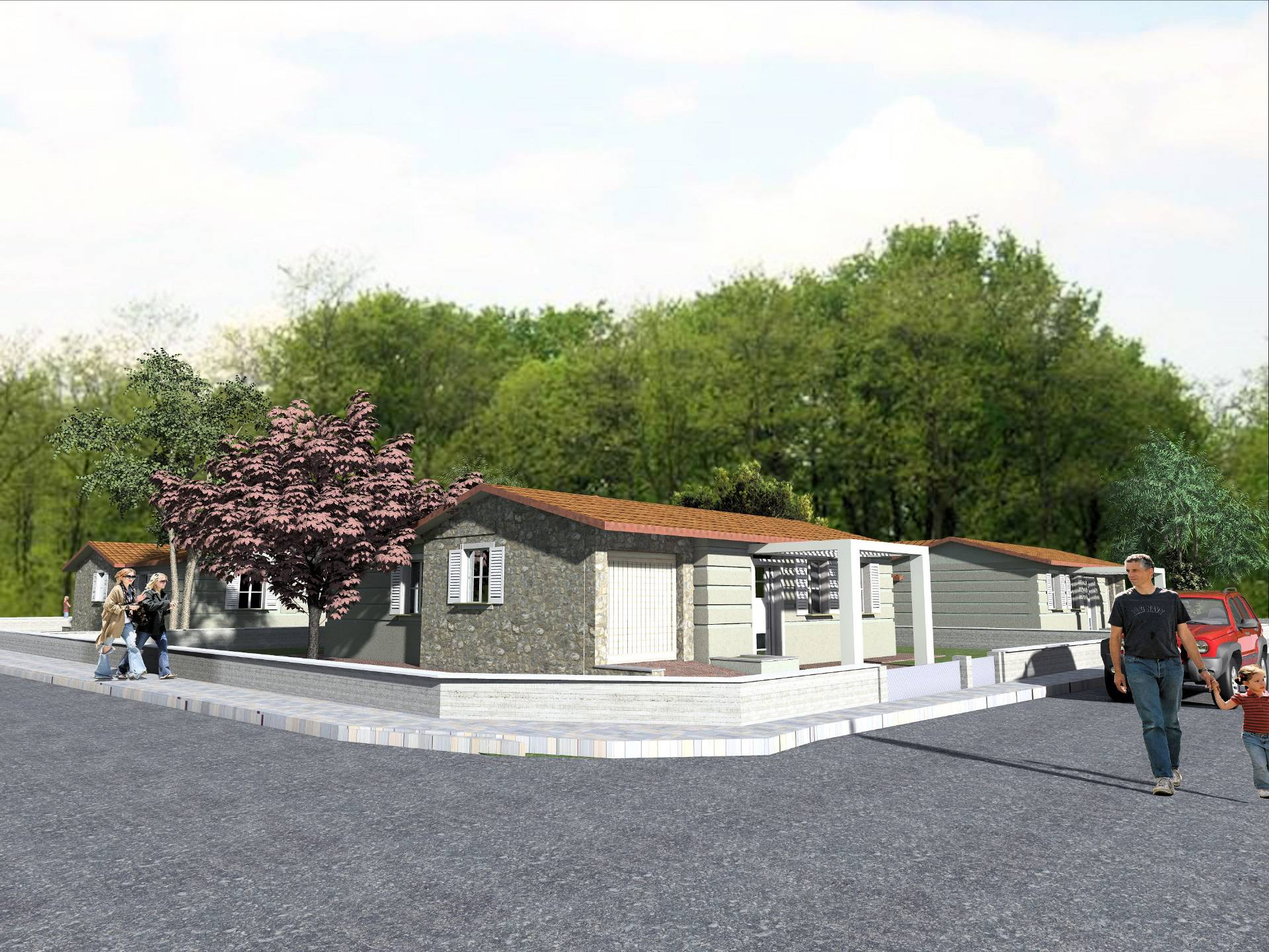 Villetta singola da realizzare in vendita a Castelfranco di Sotto, Orentano