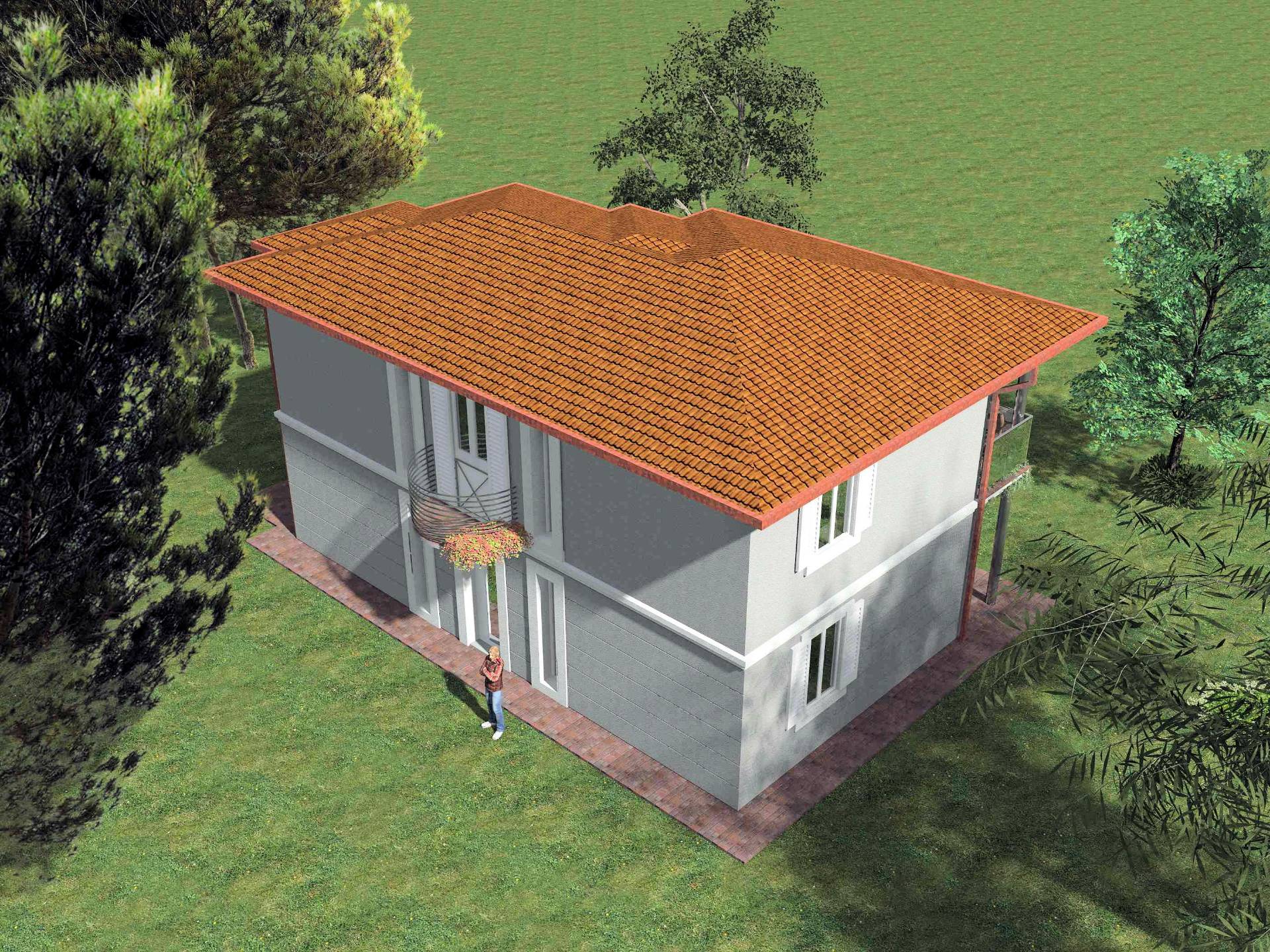 Villa unifamiliare con ampio giardino in vendita a Santa Croce sull'Arno, Staffoli