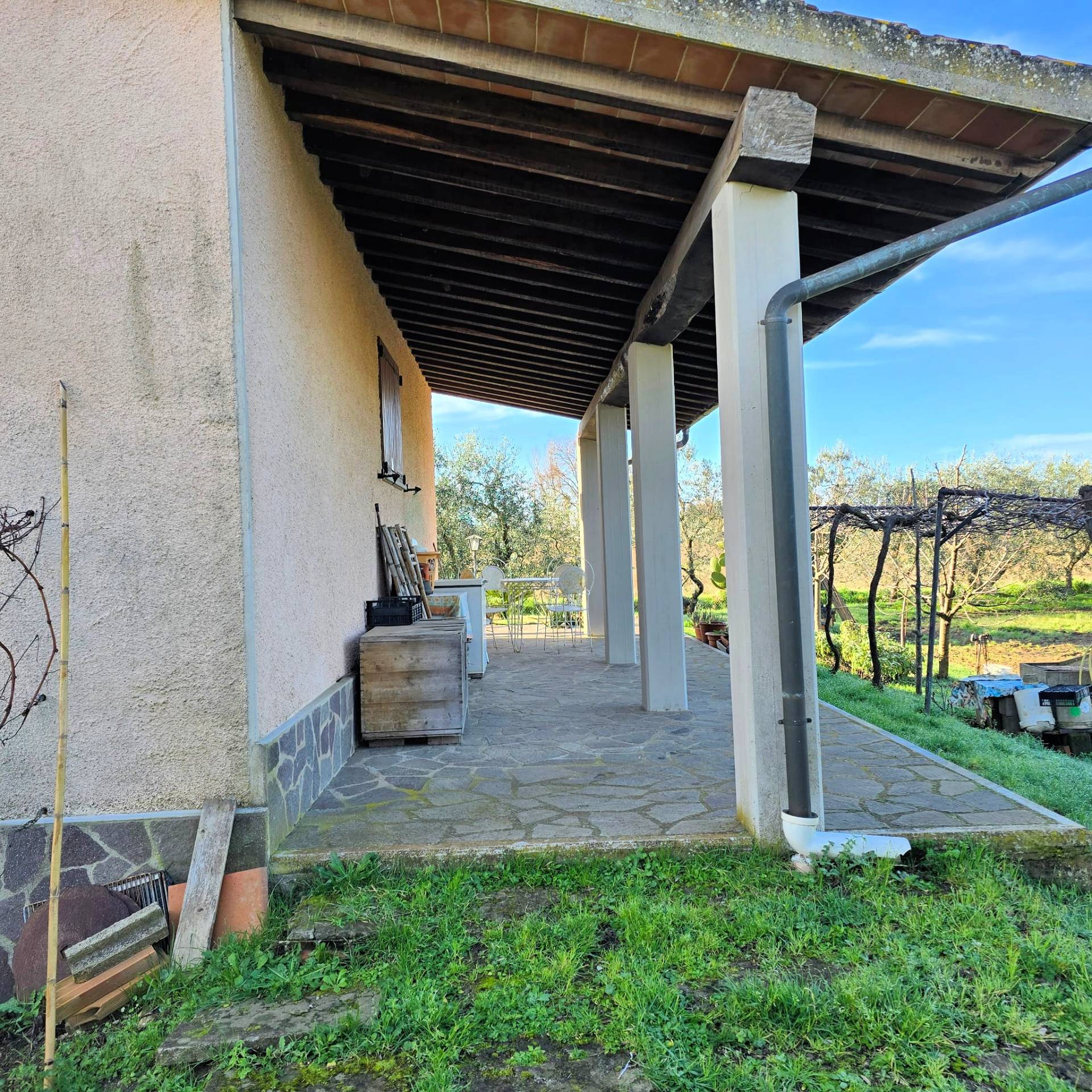 Annesso agricolo con ampio terreno vicino al mare in vendita a Scarlino, Puntone