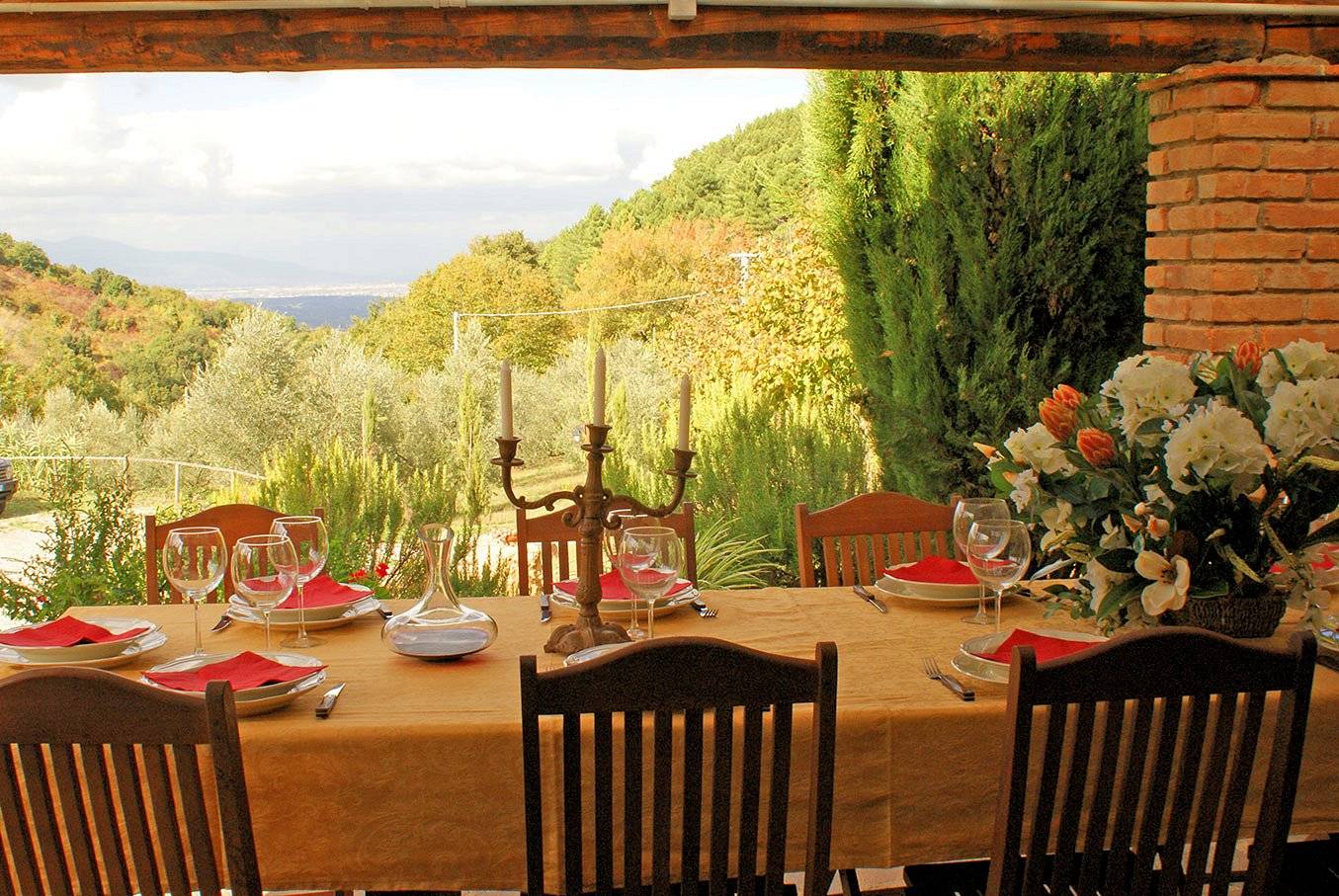 Casale in stile Toscano con parco piscina e dependance in zona panoramica in vendita a Chianni, Riva