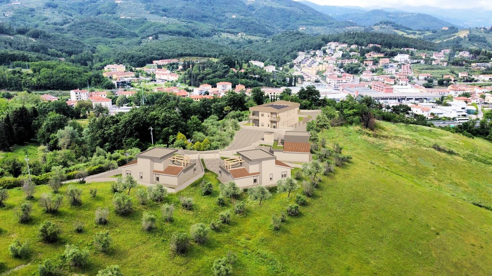 Villetta unifamiliare con giardino in vendita a Serravalle Pistoiese