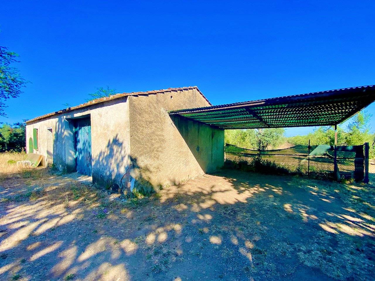 Rustico con annesso agricolo da ristrutturare in vendita a Castagneto Carducci