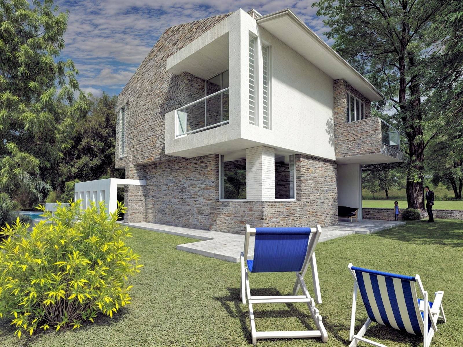 Villette unifamiliari libere su quattro lati di prossima realizzazione in vendita a Pescia, Ponte al