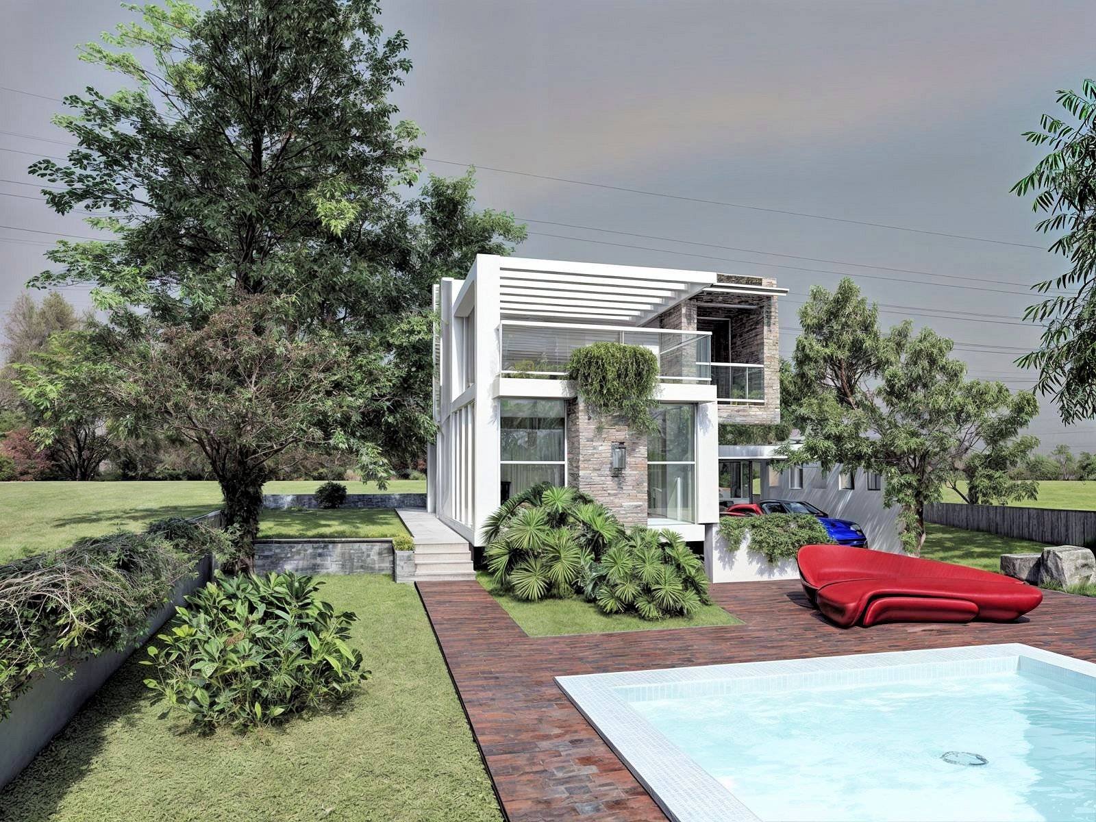 Villette unifamiliari libere su quattro lati di prossima realizzazione in vendita a Pescia, Ponte al