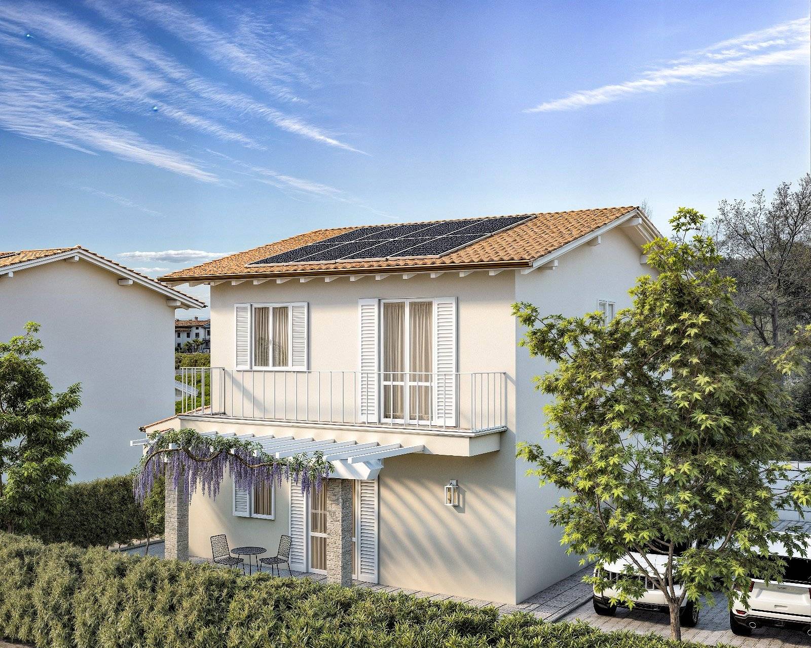 Villetta da realizzare libera su quattro lati con giardino in vendita a Chiesina Uzzanese