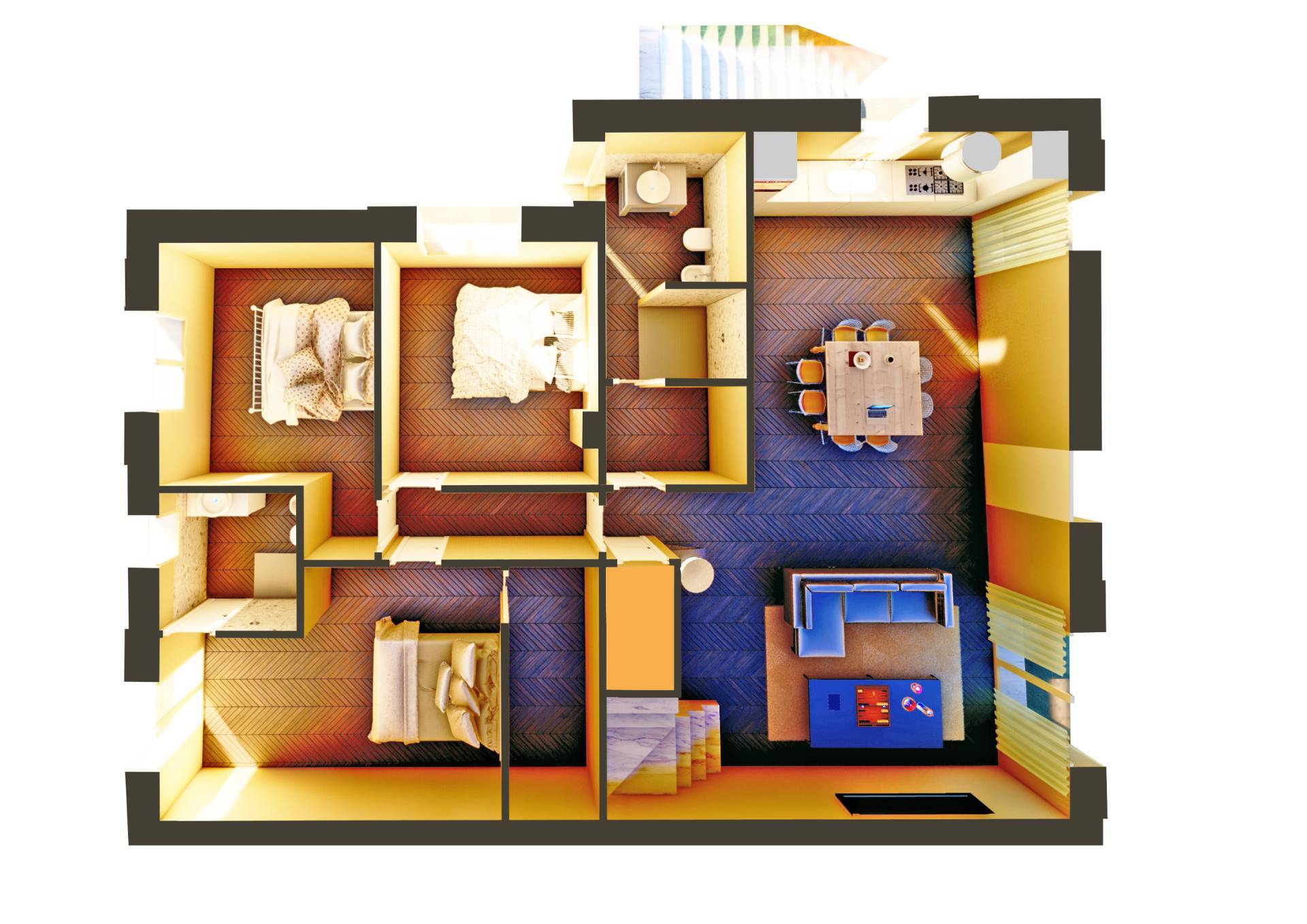 Porzione terratetto di villa bifamiliare di nuova costruzione con possibili detrazioni fiscali in ve