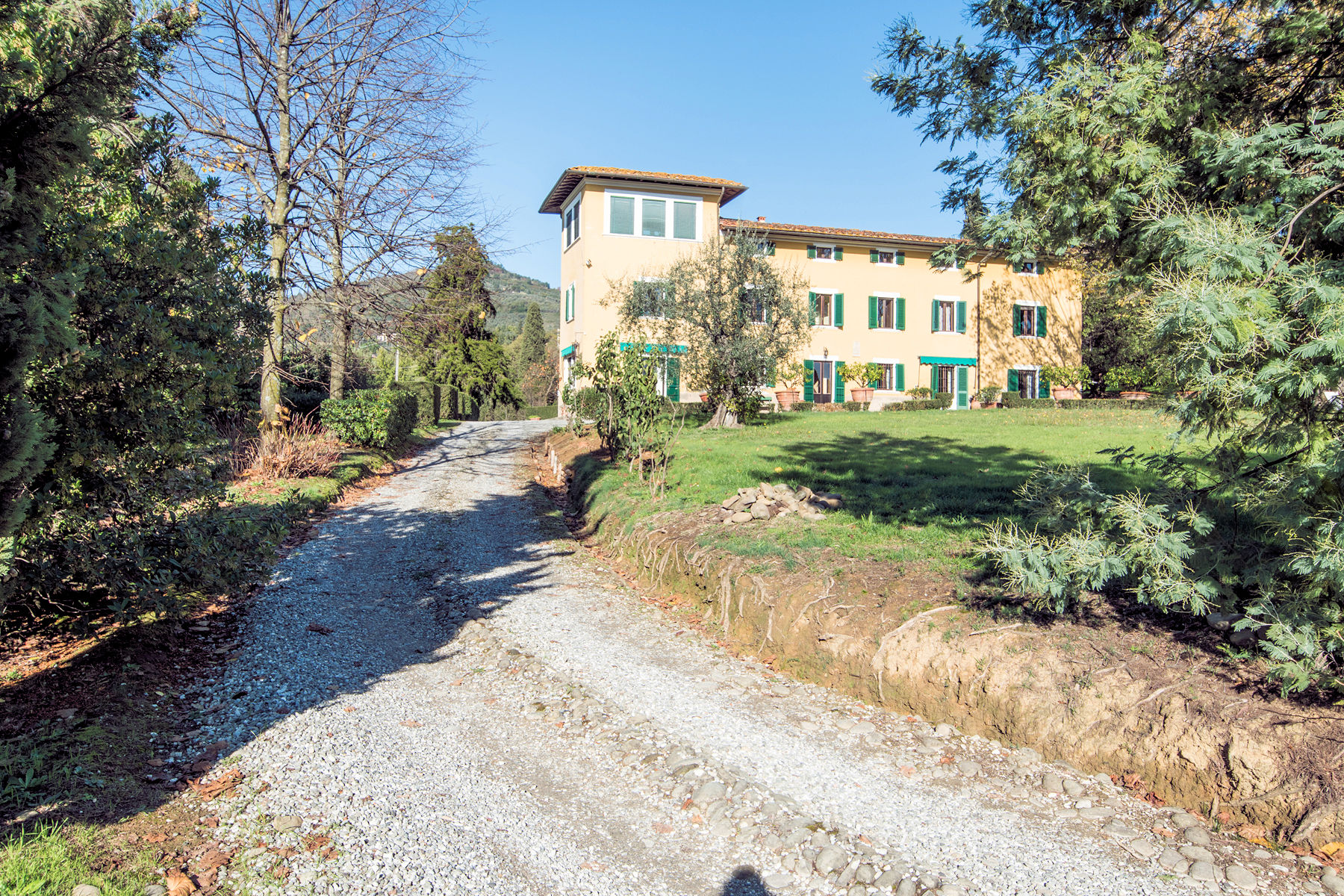 Antica villa padronale con parco in vendita a Pescia