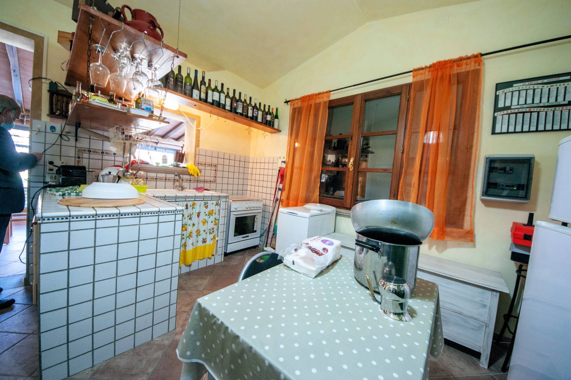 Bel casale ristrutturato in posizione panoramica con ampio terreno in vendita a Chianni, Rivalto