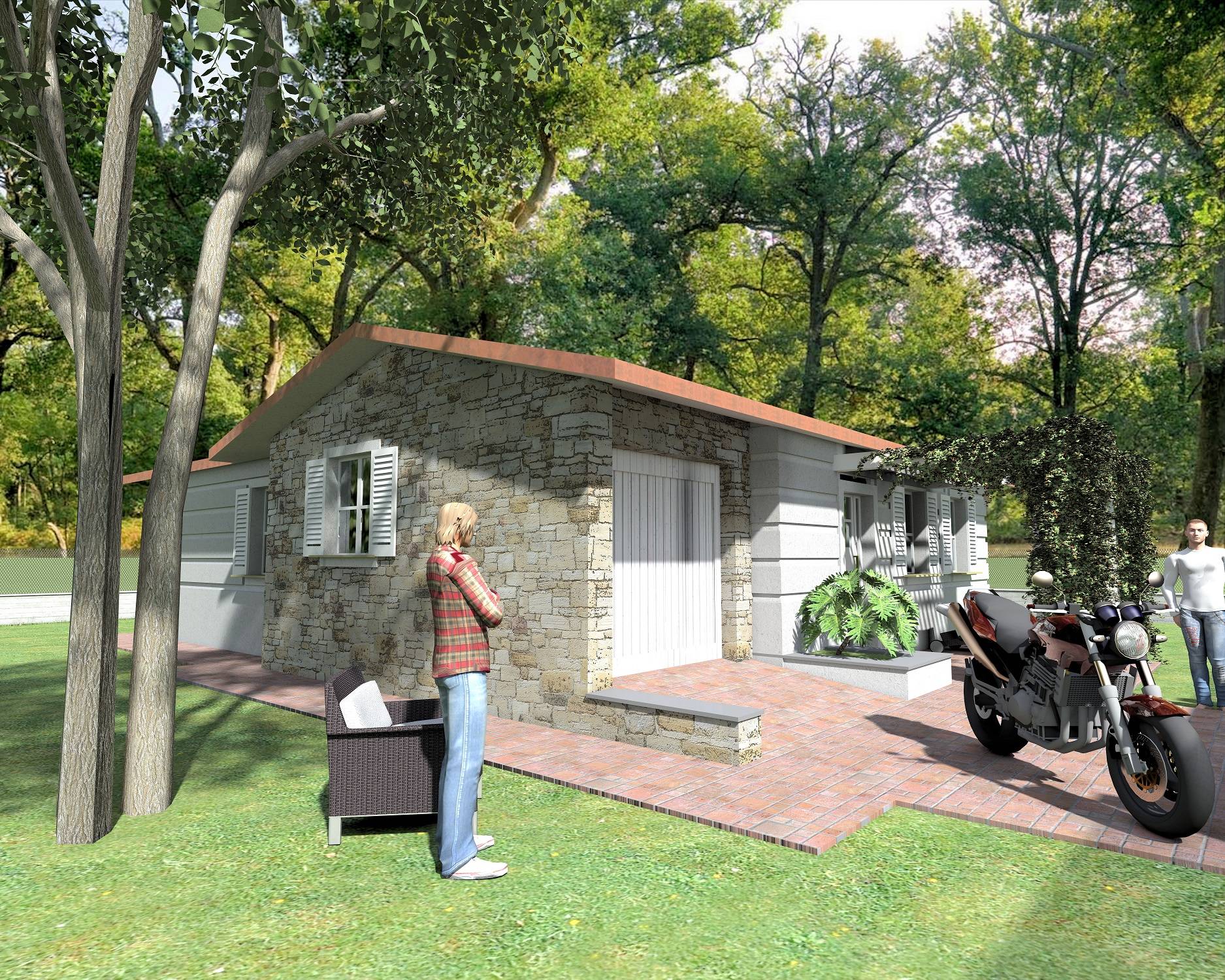 Terreno edificabile per la realizzazione di una villetta singola in vendita a Altopascio, Spianate