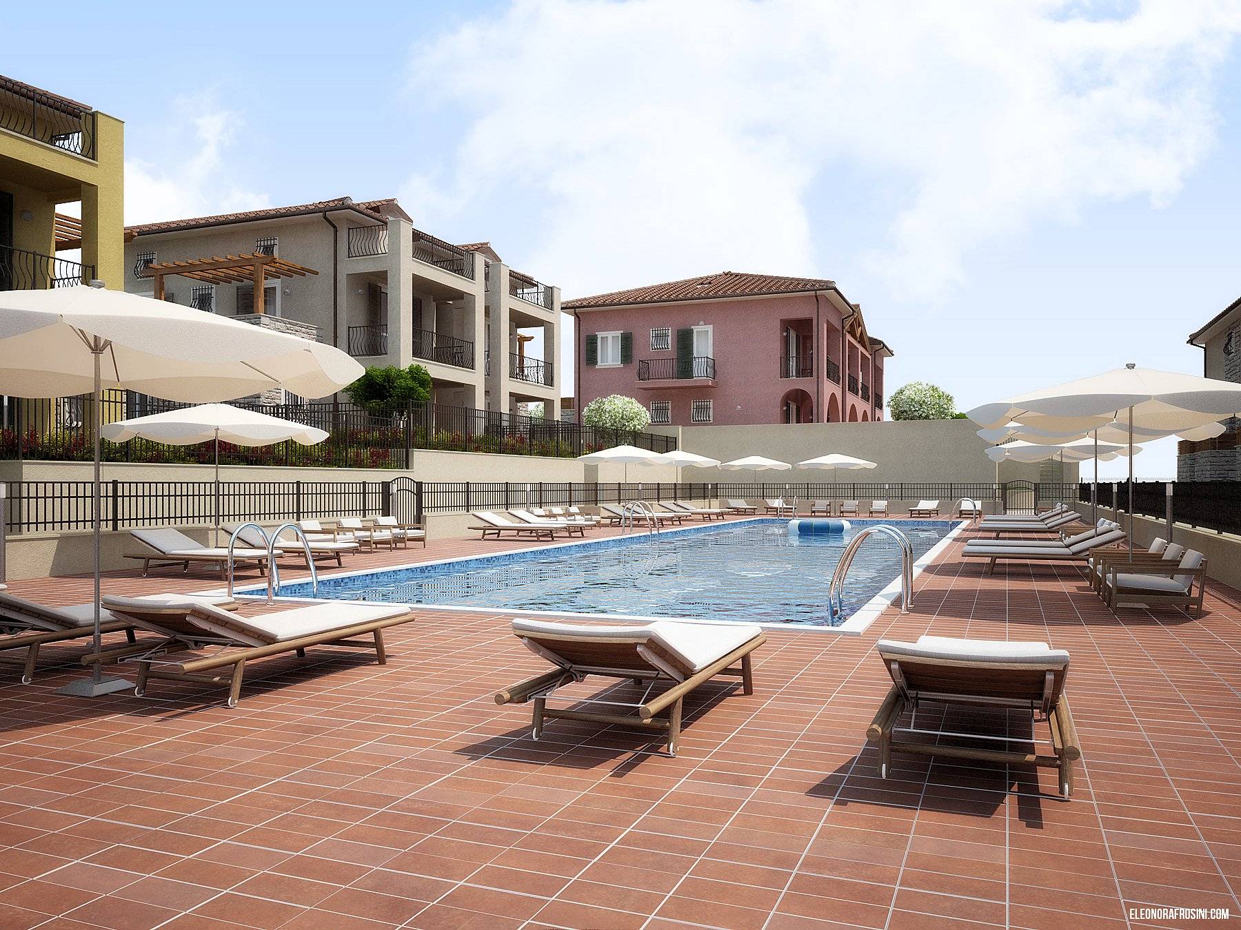 Trilocali Di Nuova Costruzione, 2 Camere Matrimoniali, Complesso Con Piscina in vendita a San Vincen