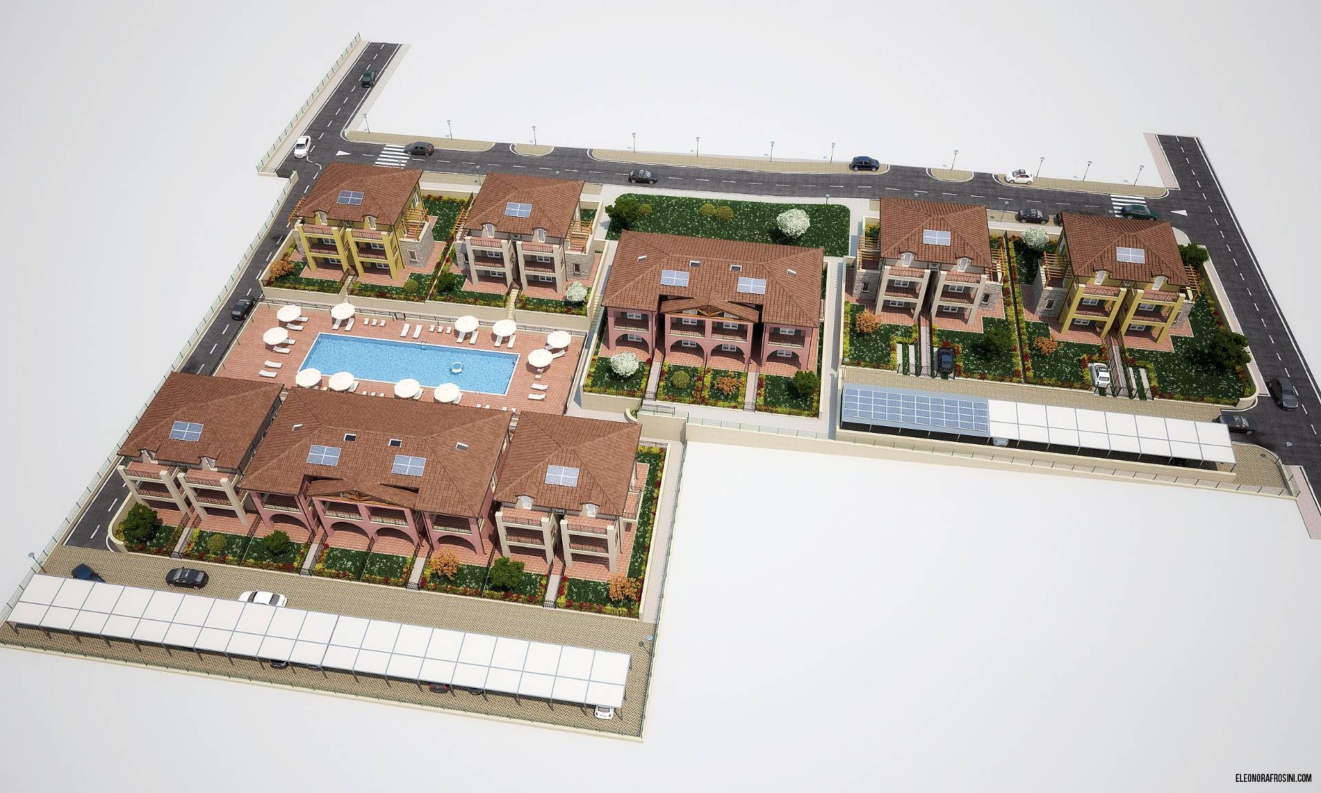 Trilocali Di Nuova Costruzione, 2 Camere Matrimoniali, Complesso Con Piscina in vendita a San Vincen