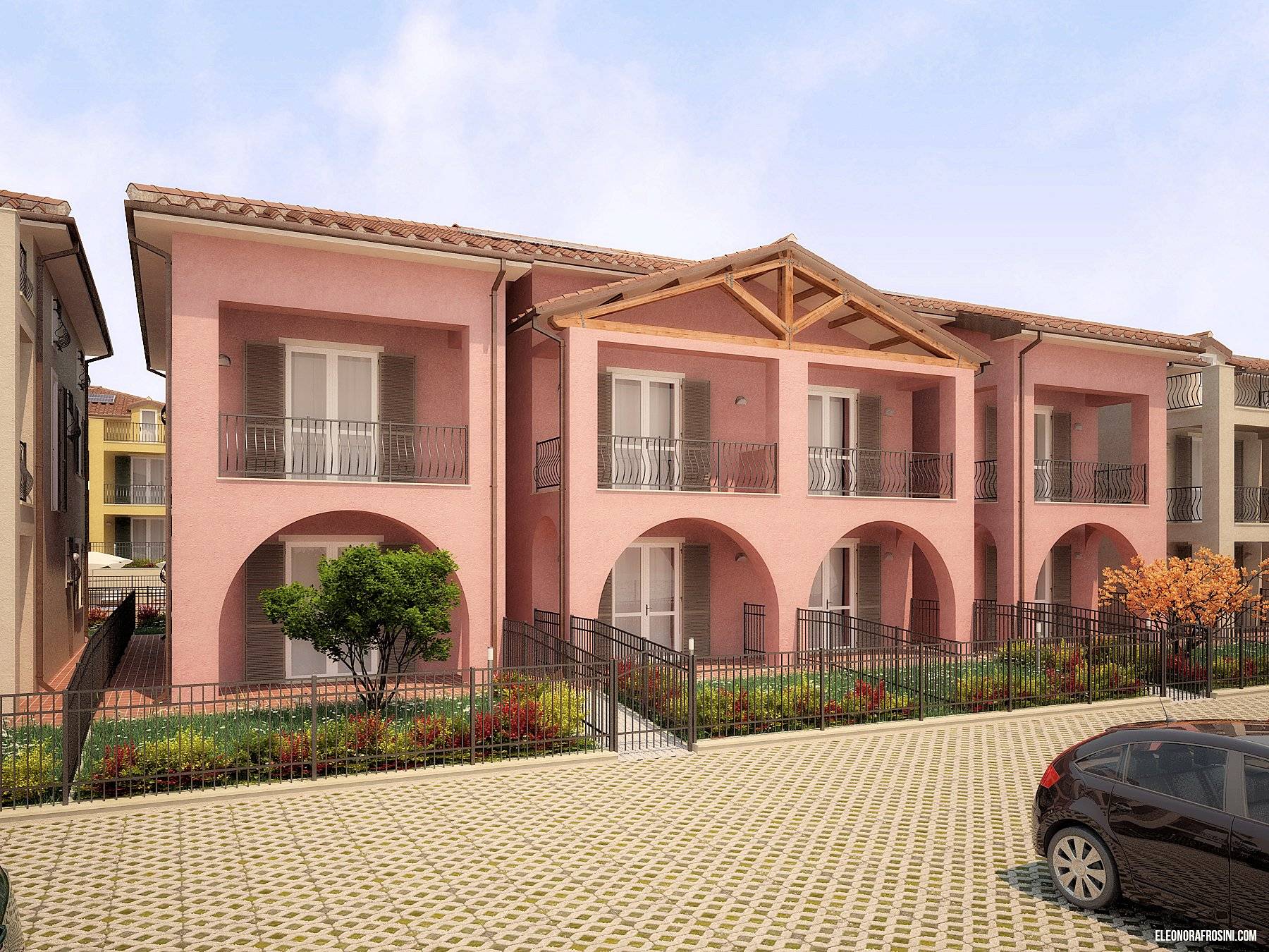 Trilocali Di Nuova Costruzione, 2 Camere Matrimoniali, Complesso Con Piscina in vendita a San Vincen