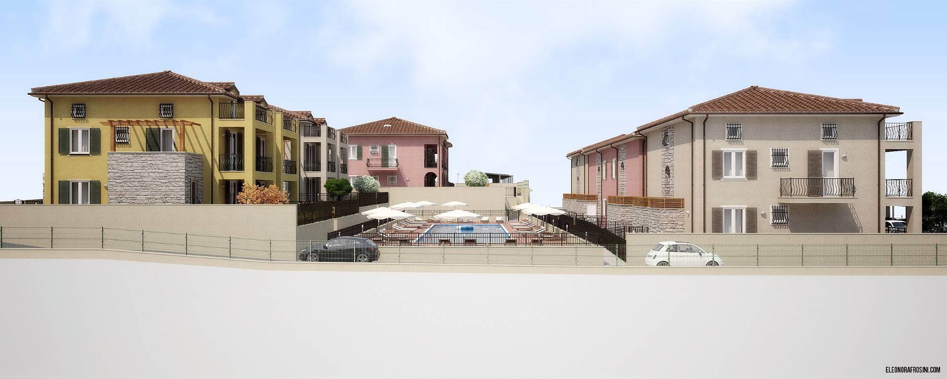 Trilocali Di Nuova Costruzione, 2 Camere Matrimoniali, Complesso Con Piscina in vendita a San Vincen