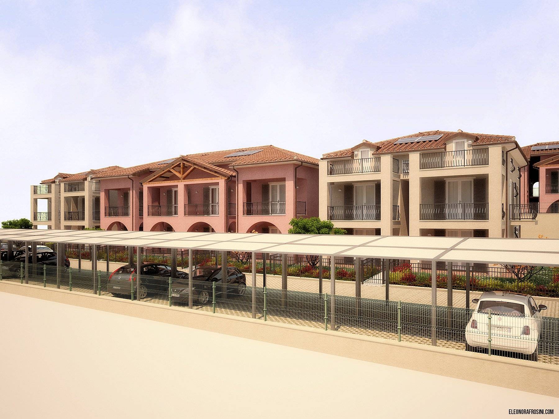 Trilocali Di Nuova Costruzione, 2 Camere Matrimoniali, Complesso Con Piscina in vendita a San Vincen