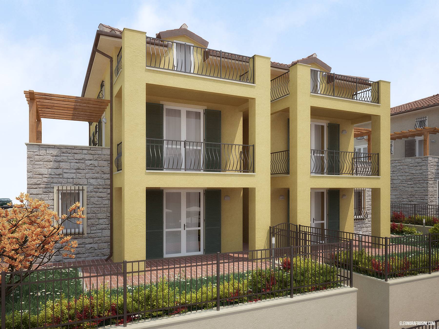 Trilocali Di Nuova Costruzione, 2 Camere Matrimoniali, Complesso Con Piscina in vendita a San Vincen