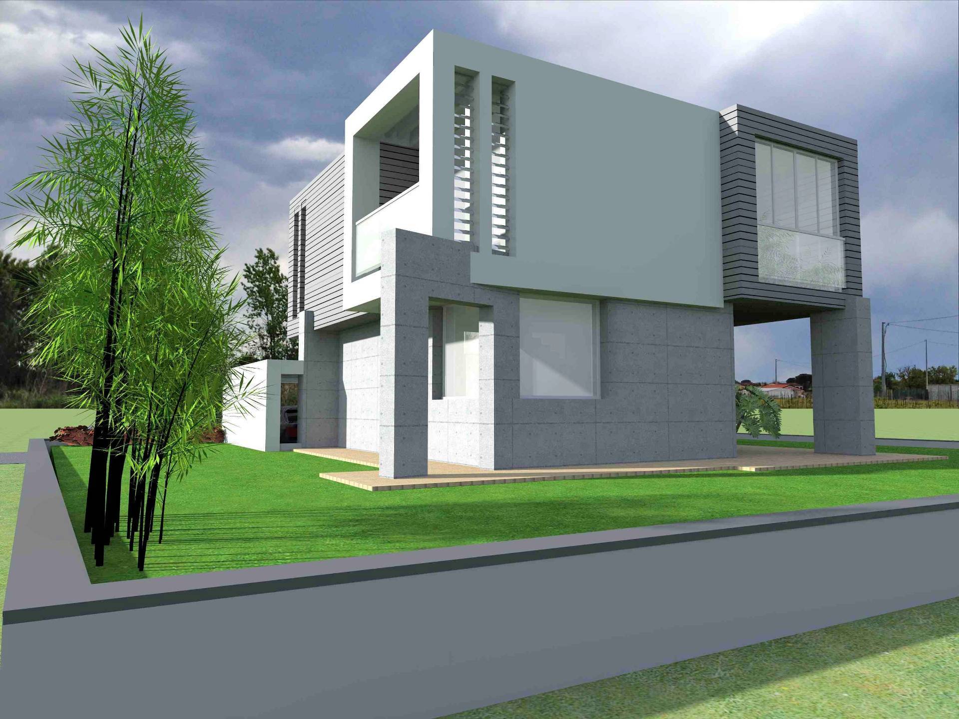 Villetta singola in stile moderno da realizzare in vendita a Chiesina Uzzanese