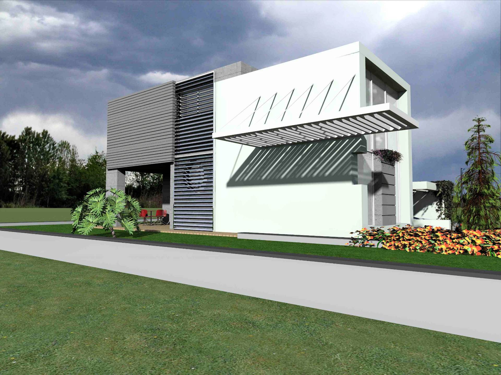 Villetta singola in stile moderno da realizzare in vendita a Chiesina Uzzanese