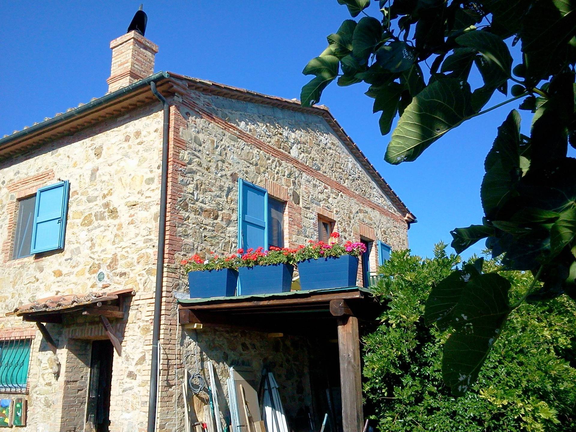 Azienda agricola in posizione panoramica in vendita a Radicondoli