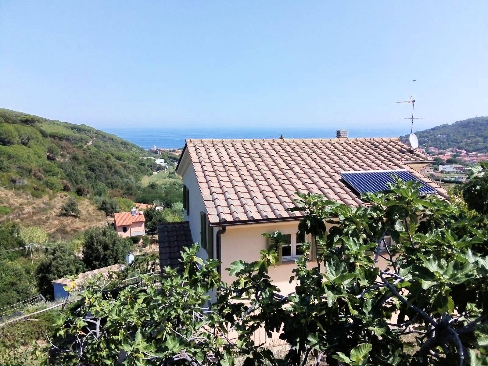 Villa con vista mare in vendita a Marciana Marina