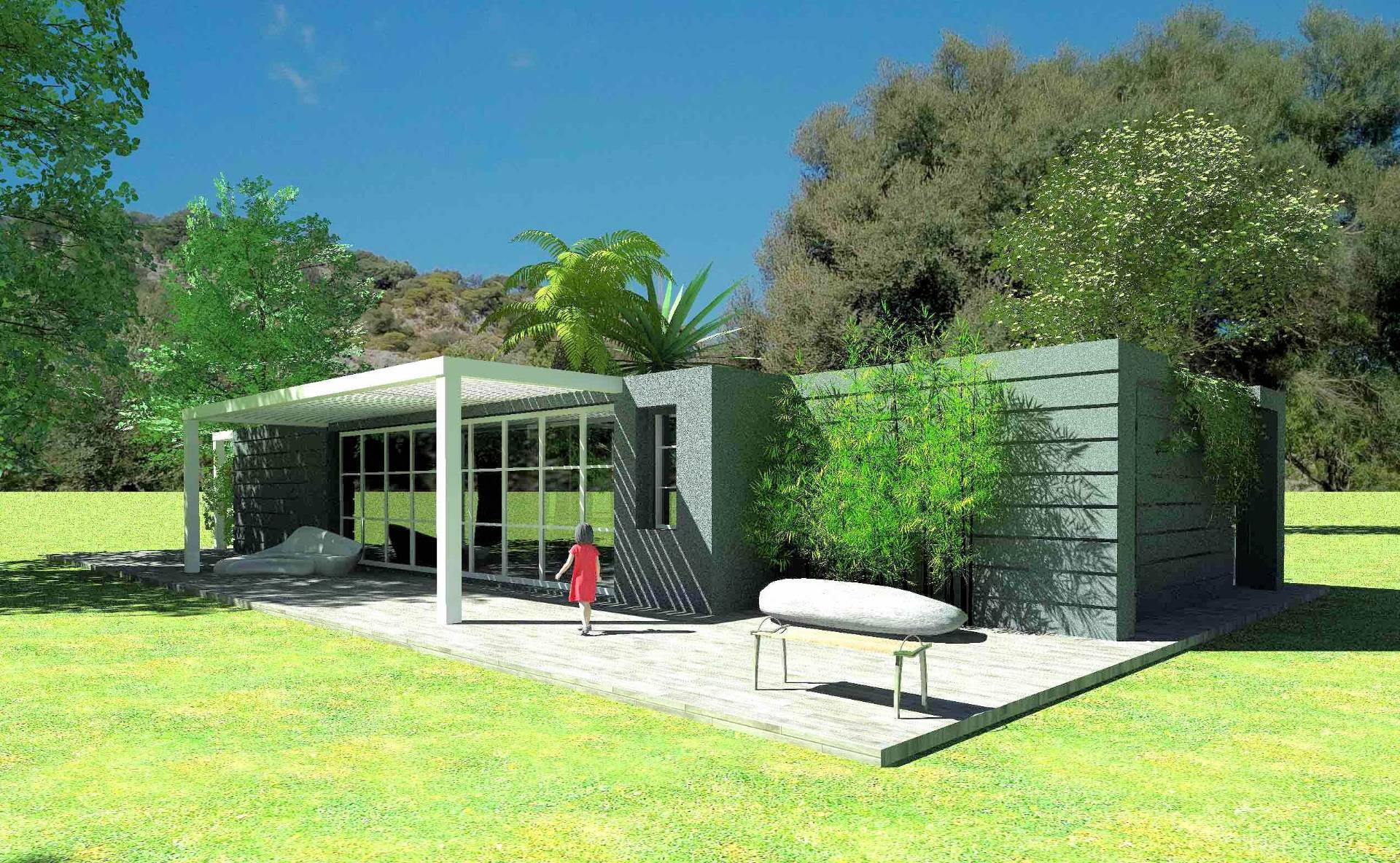 Villetta singola in stile moderno da realizzare in vendita a Altopascio