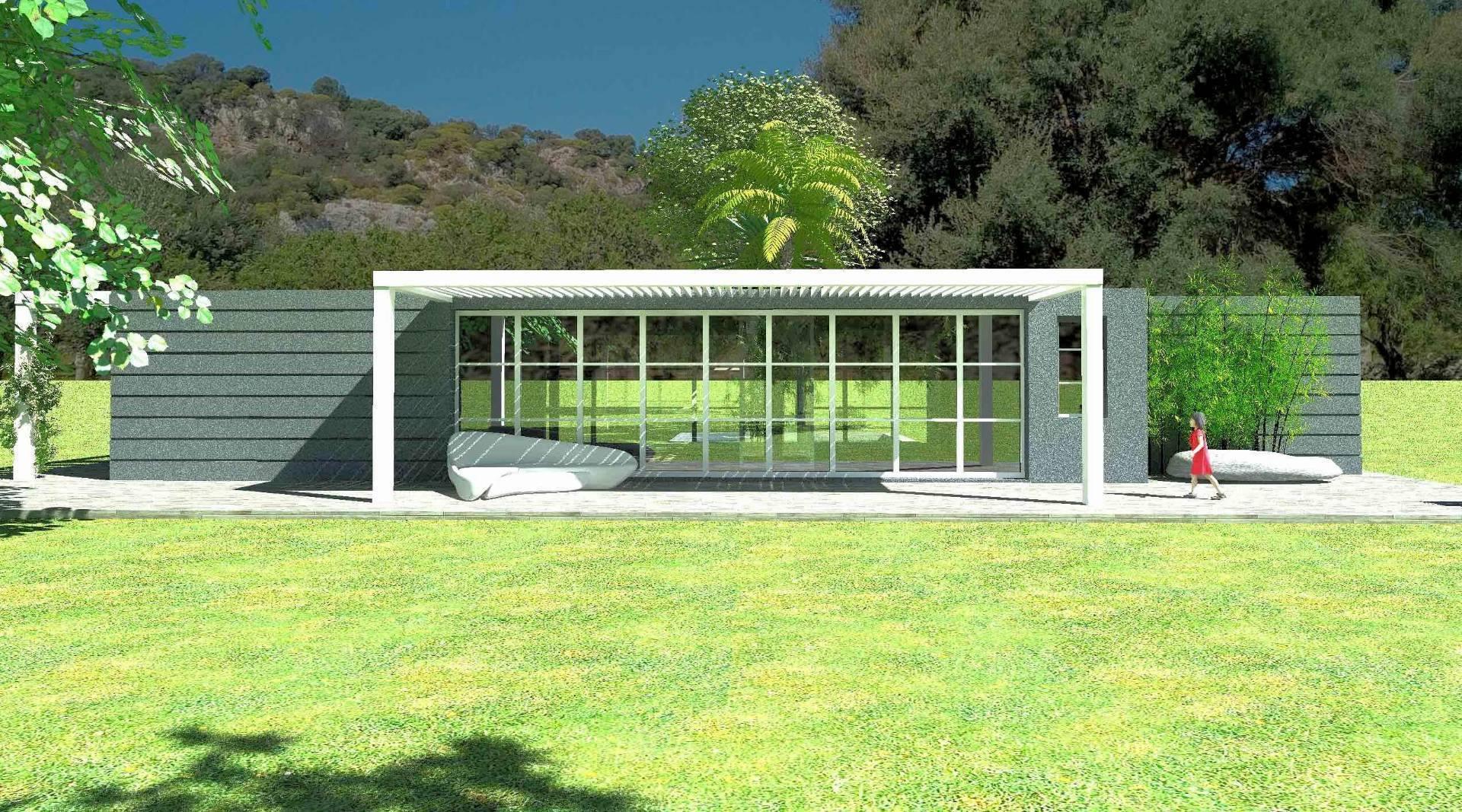 Villetta singola in stile moderno da realizzare in vendita a Altopascio