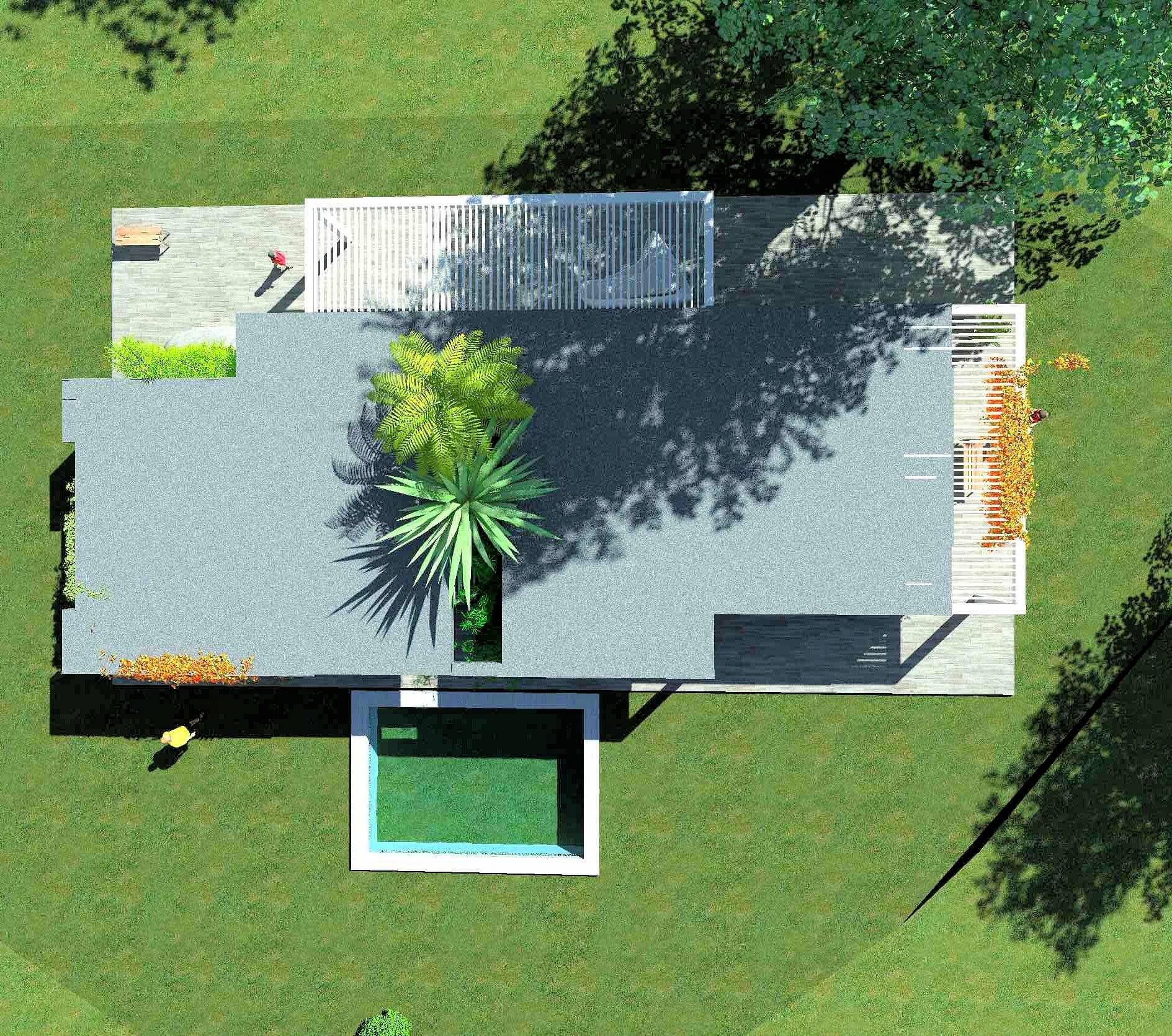 Villetta singola in stile moderno da realizzare in vendita a Altopascio