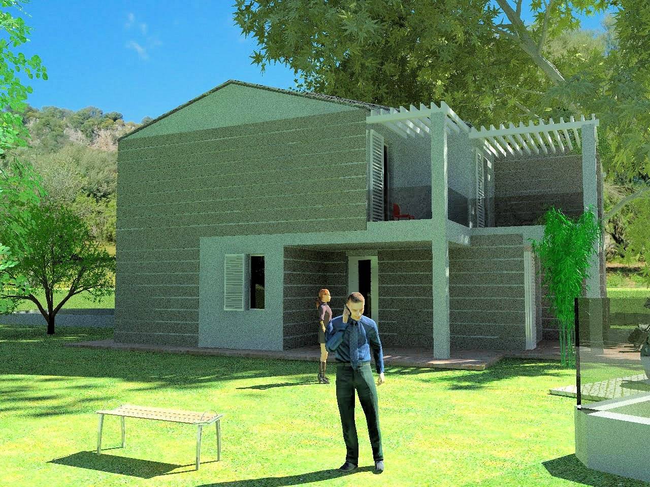 Villetta terratetto in bifamiliare da realizzare in vendita a Altopascio